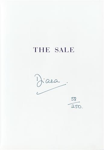 DIANA; PRINCESS OF WALES. Dresses from the Collection of Diana, Princess of Wales. Signed, Diana, on the half-title.